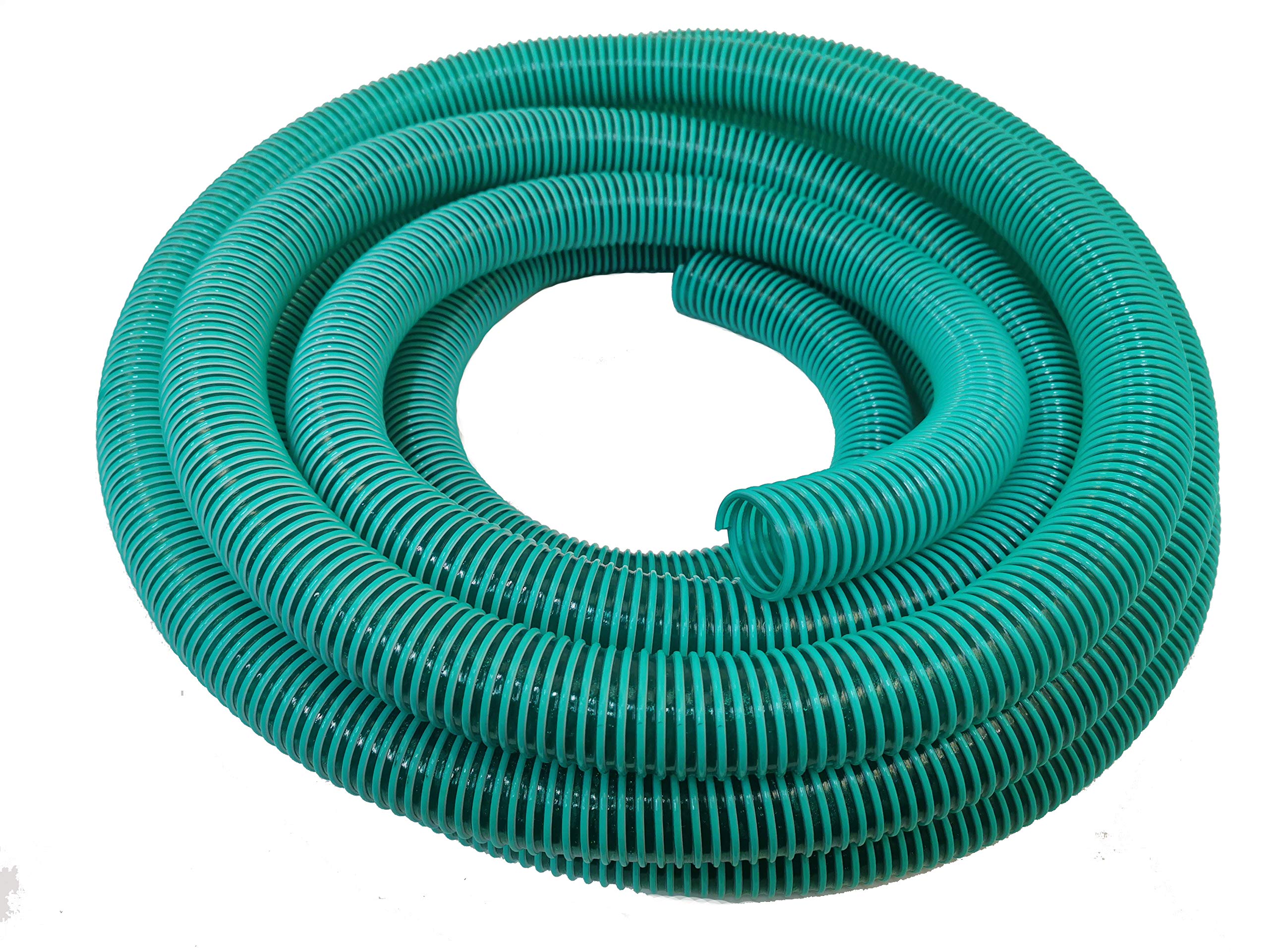 HeRo24 PVC spiraalslang zuigslang druk & transportslang 32 mm / 10 m transparant