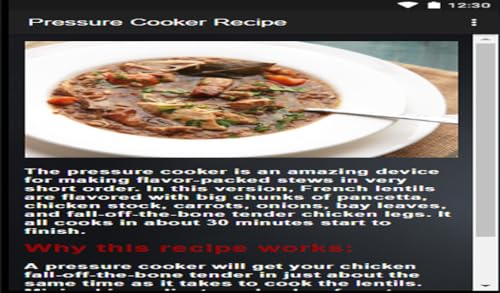 Pressure Cooker Recipes