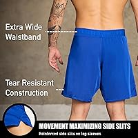 Vista 20 de Elite Sports - Shorts de combate para hombre, color negro, para combates MMA, BJJ, Jiu Jitsu