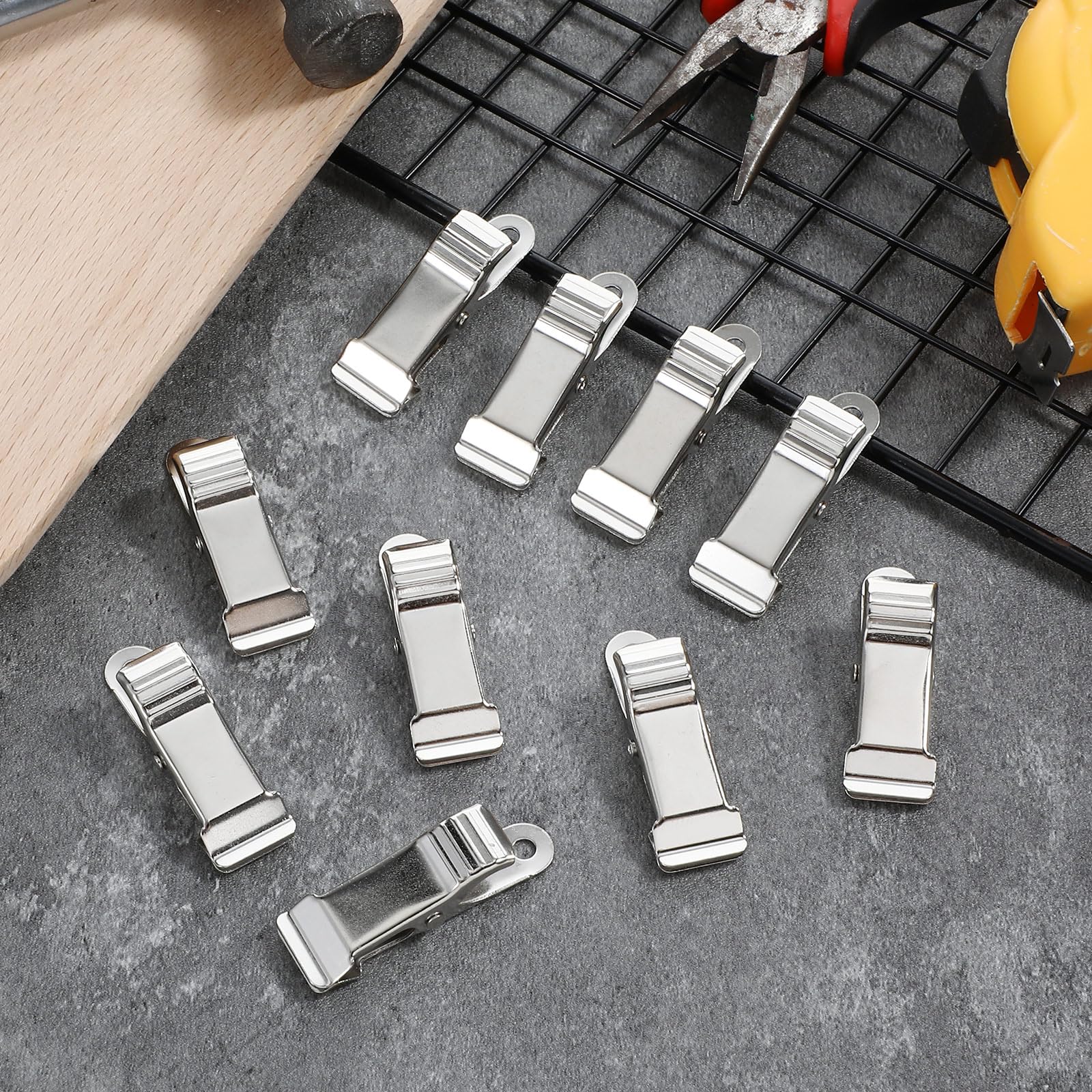 Clips For Christmas Decorations 15 Pcs Mini Alligator Clips Metal ...