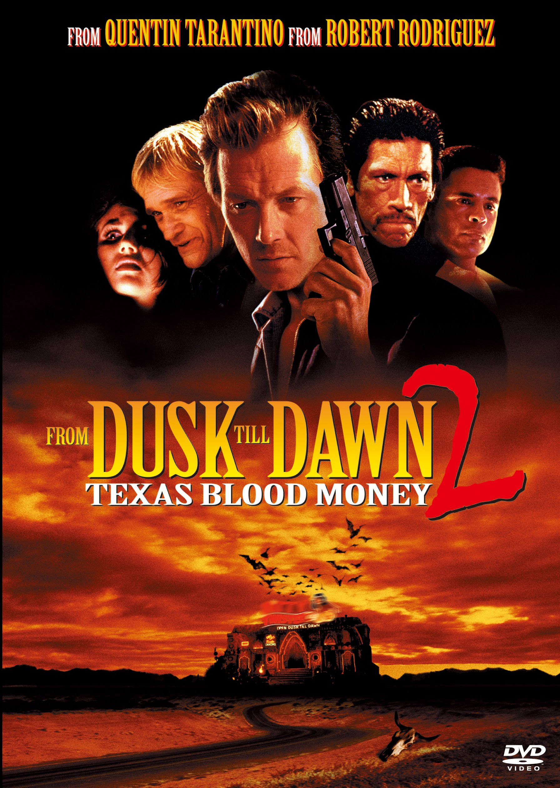 フロムダスクティルドーン 映画館用 両面ポスター ROLLED 1996年