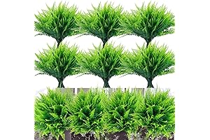Realistic Artificial Outdoor Potted Plants for Large Planters Artificial Ferns UV Resistant...