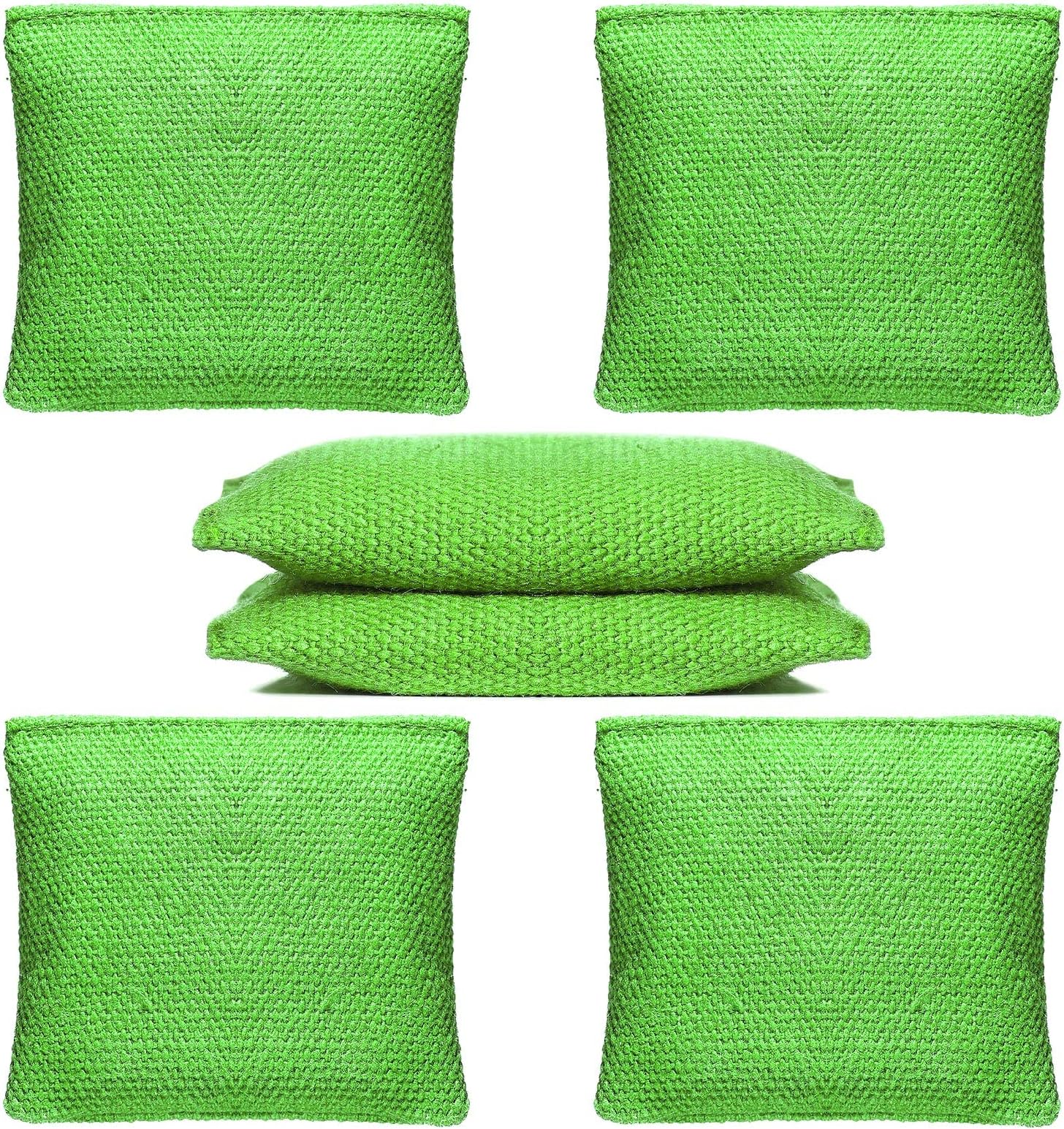 6 Pieces Pattern Weights Fabric Sewing Weight Dressmaking Cloth Canvas Filled Steel Ball for Sewing Accessories, Paperweight for Writing Drawing (Green)