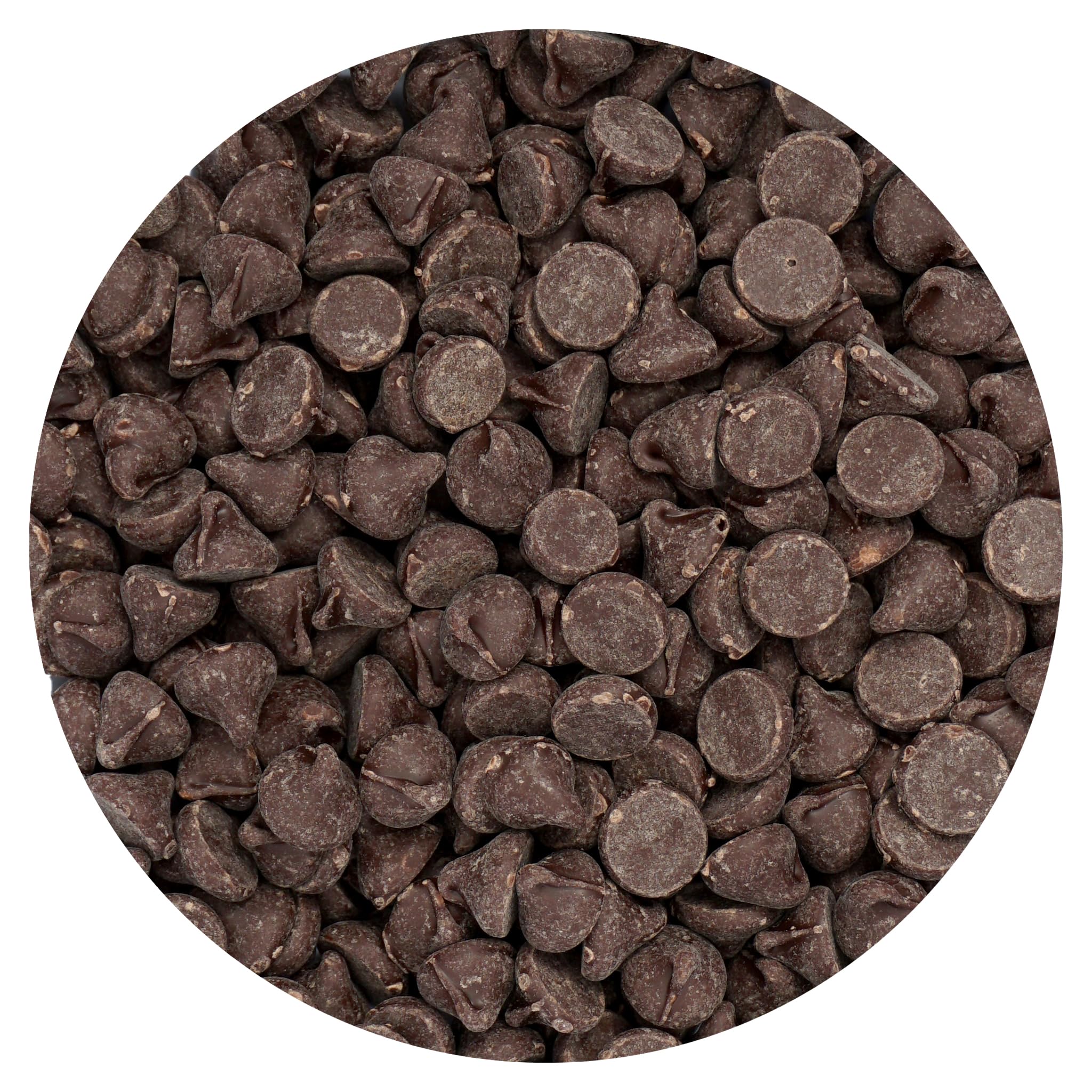 Dark Chocolate Chips, 1 Pound Bulk Bag, Chocolate Chips For Baking, Hampton Distribution