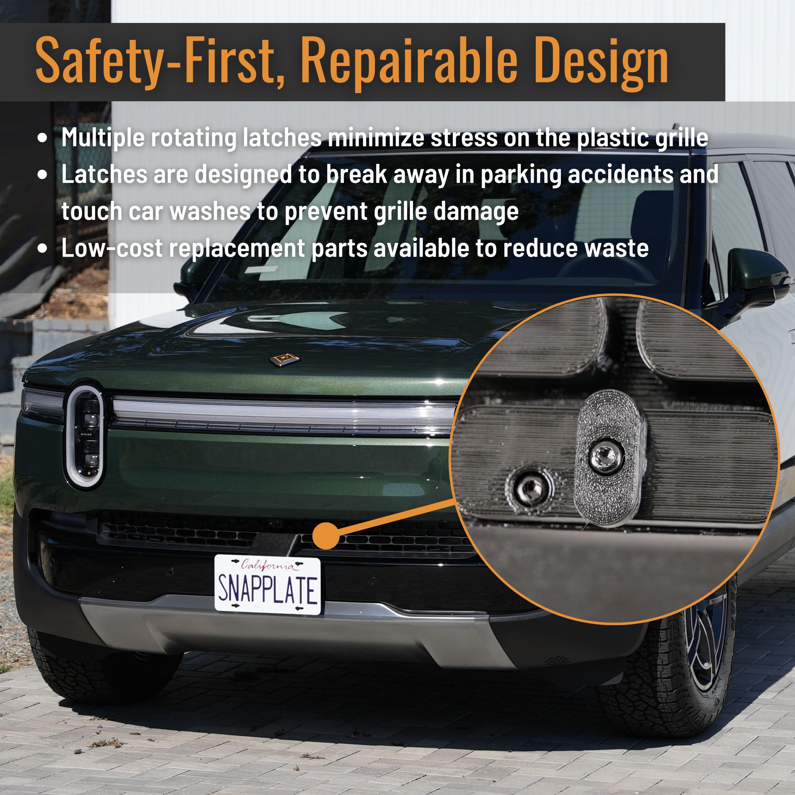 Amazon.com: SnapPlate® No-Drill Front License Plate Mount for 2025