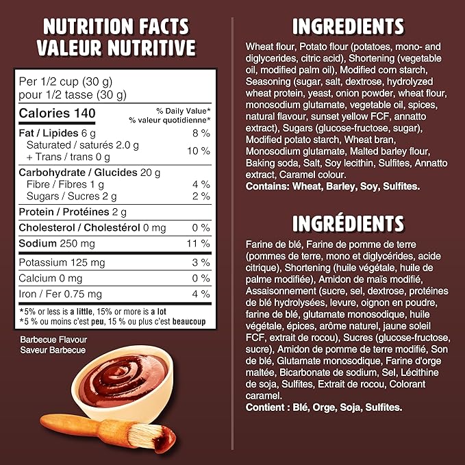 Galletas Christie Crispers Sabor Barbacoa, 145g, Pack de 12 miniatura 2