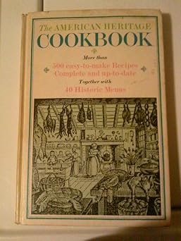 The American Heritage Cookbook