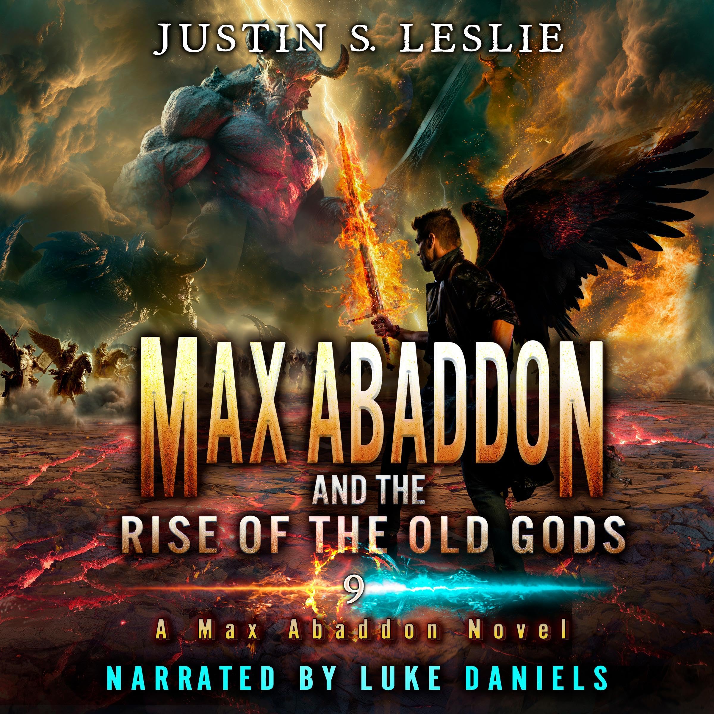 Cover art for Max Abaddon and the Rise of the Old Gods