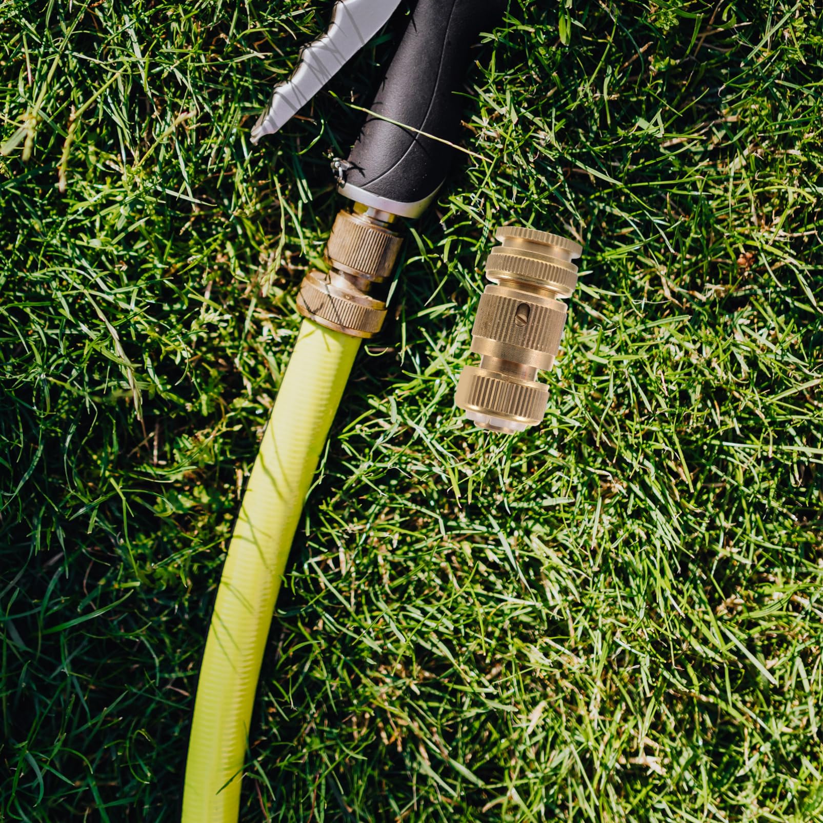 Ciieeo 5paia Raccordo Rapido per Tubo da Giardino da Connettore per Irrigazione e Lavaggio Resistente alla Corrosione e Facile Installare