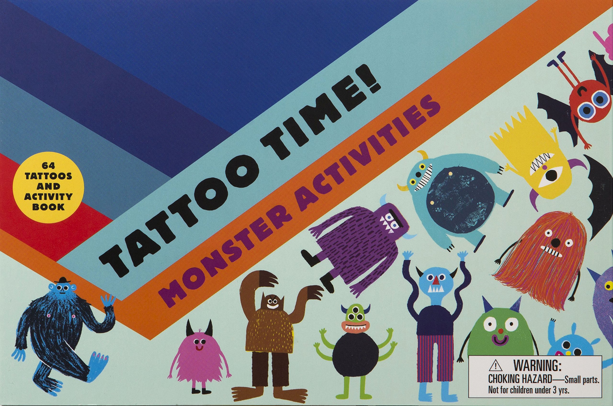 Tattoo Time! Monster Activities Paperback – 9 August 2016