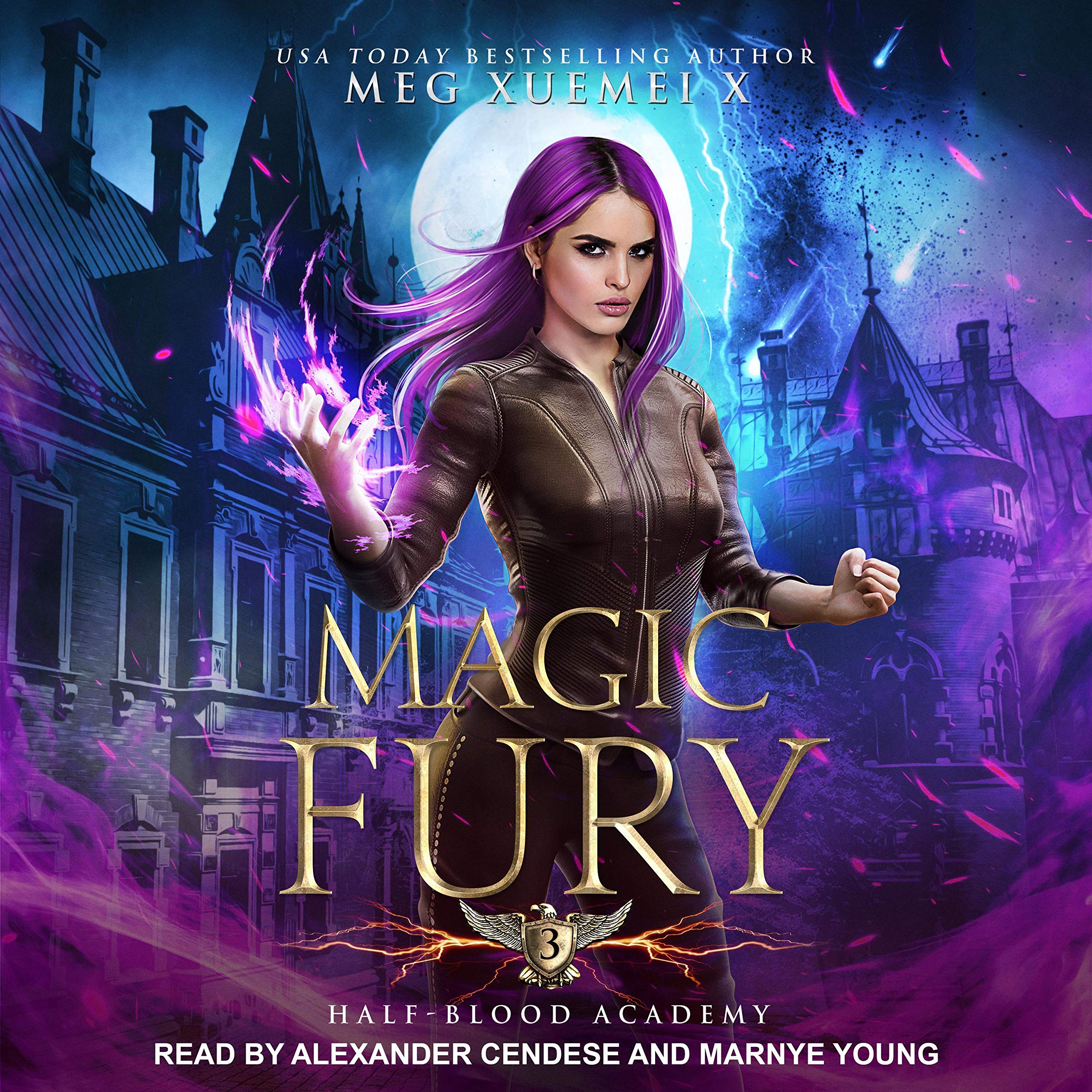 Cover art for Half-Blood Academy 3: Magic Fury