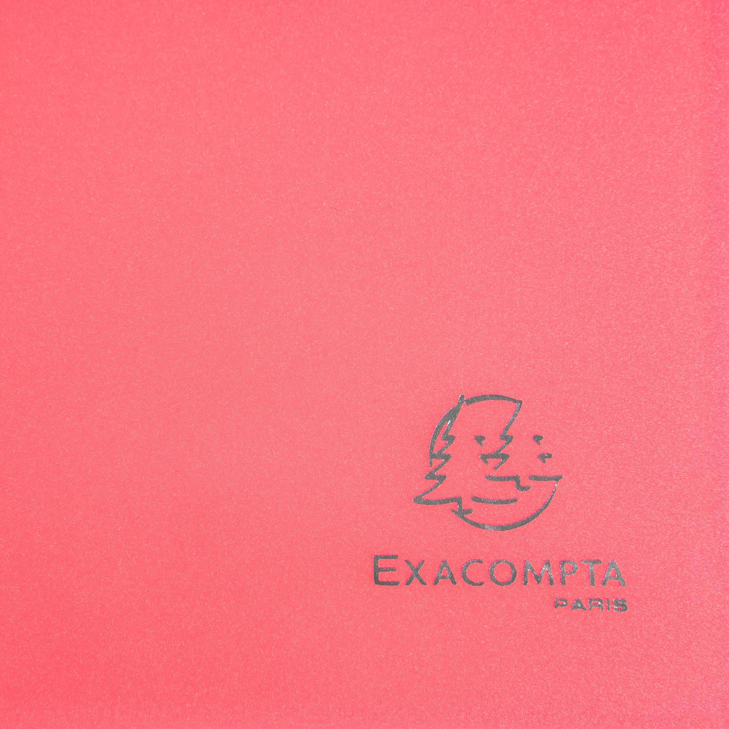 Exacompta 12 Protège-Documents Chromaline A4 40 Pochettes Rouge