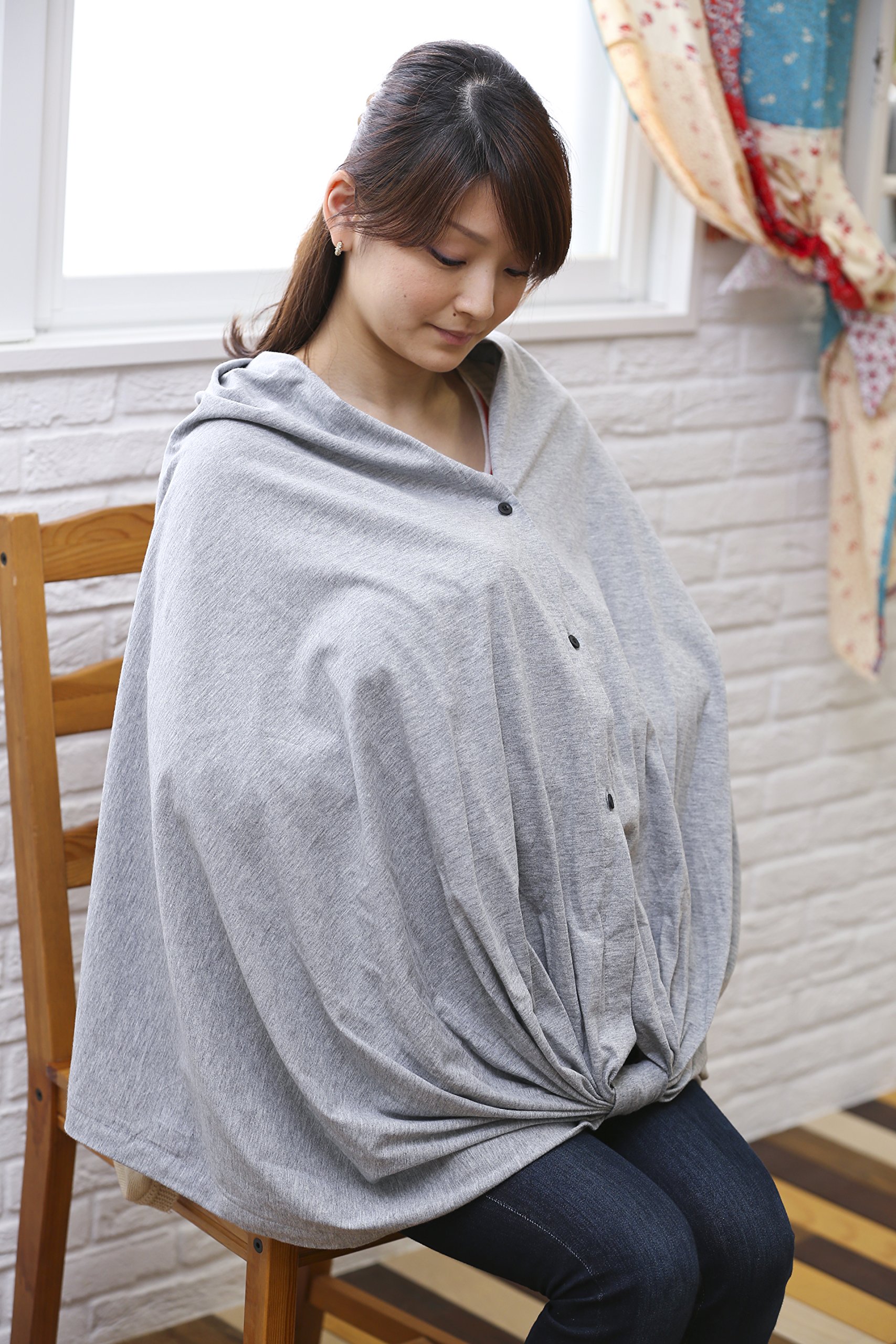 Amazon.co.jp: サンデシカ マルチ授乳ストール ブラック 5207-9999-13 