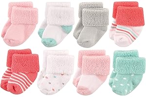 Cozy Comfort for Baby's Tiny Toes: Baby Newborn and Baby Terry Socks