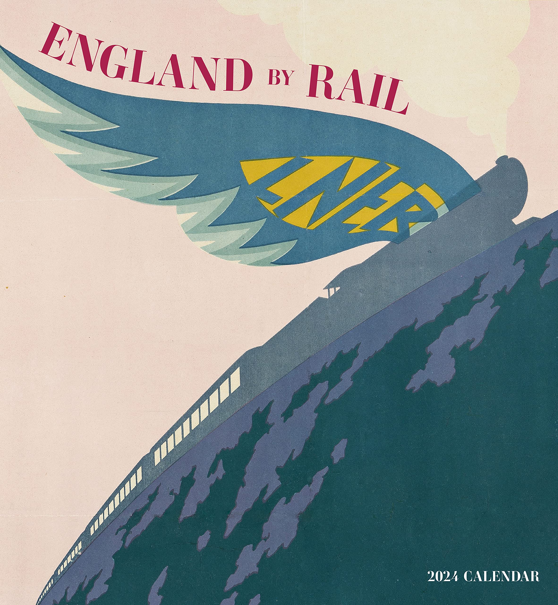 ENGLAND BY RAIL 2024 WALL CALENDAR