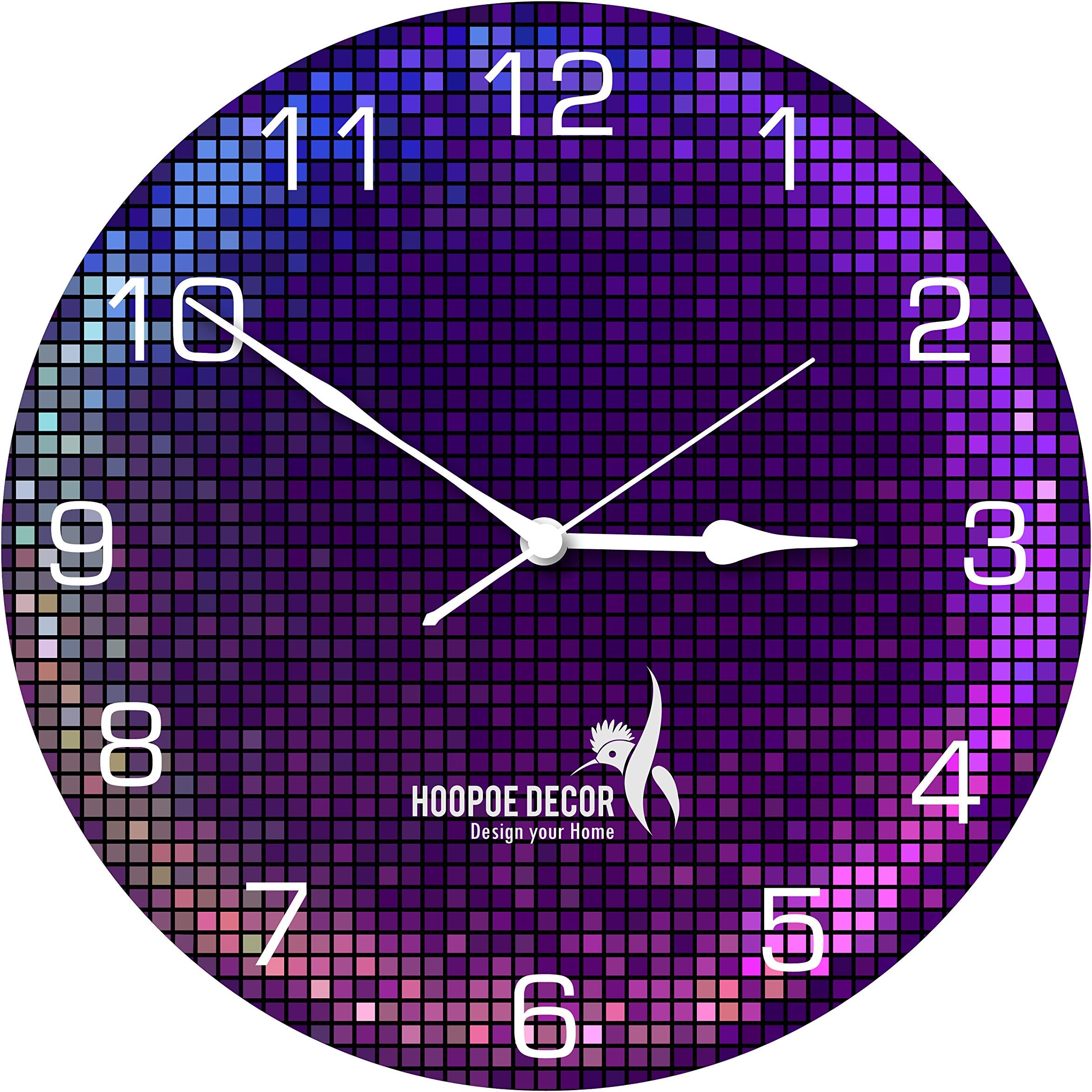 Hoopoe Decorยฎ Lighting Theme Wall Clock (HDWCAC017)