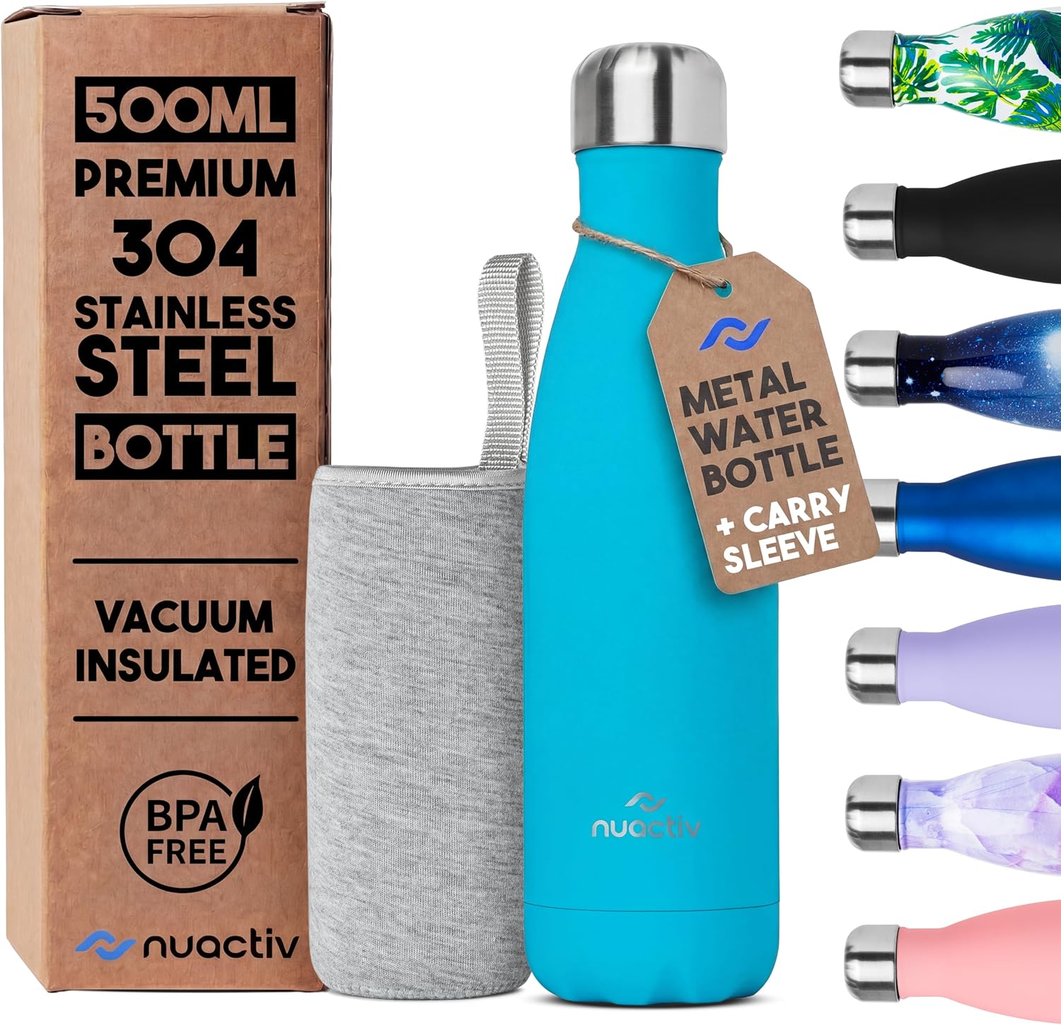 Stainless Steel Water Bottle...
