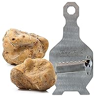 Vista 8 de Trufas blancas frescas de Bianchetto. Trufas blancas de primavera - Tuber Borchii Vittadini (4 onzas)