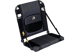 GCI Outdoor Adjustable Canoe Seat with Back Support: Unwind Amid the Tranquility of Your Canoe