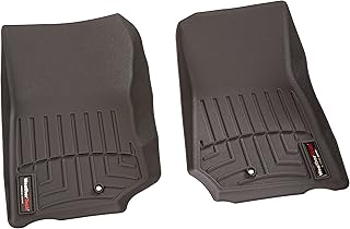 WeatherTech Custom Fit Front FloorLiner for 2007-2013 Jeep Wrangler/Wrangler Unlimited (Black)