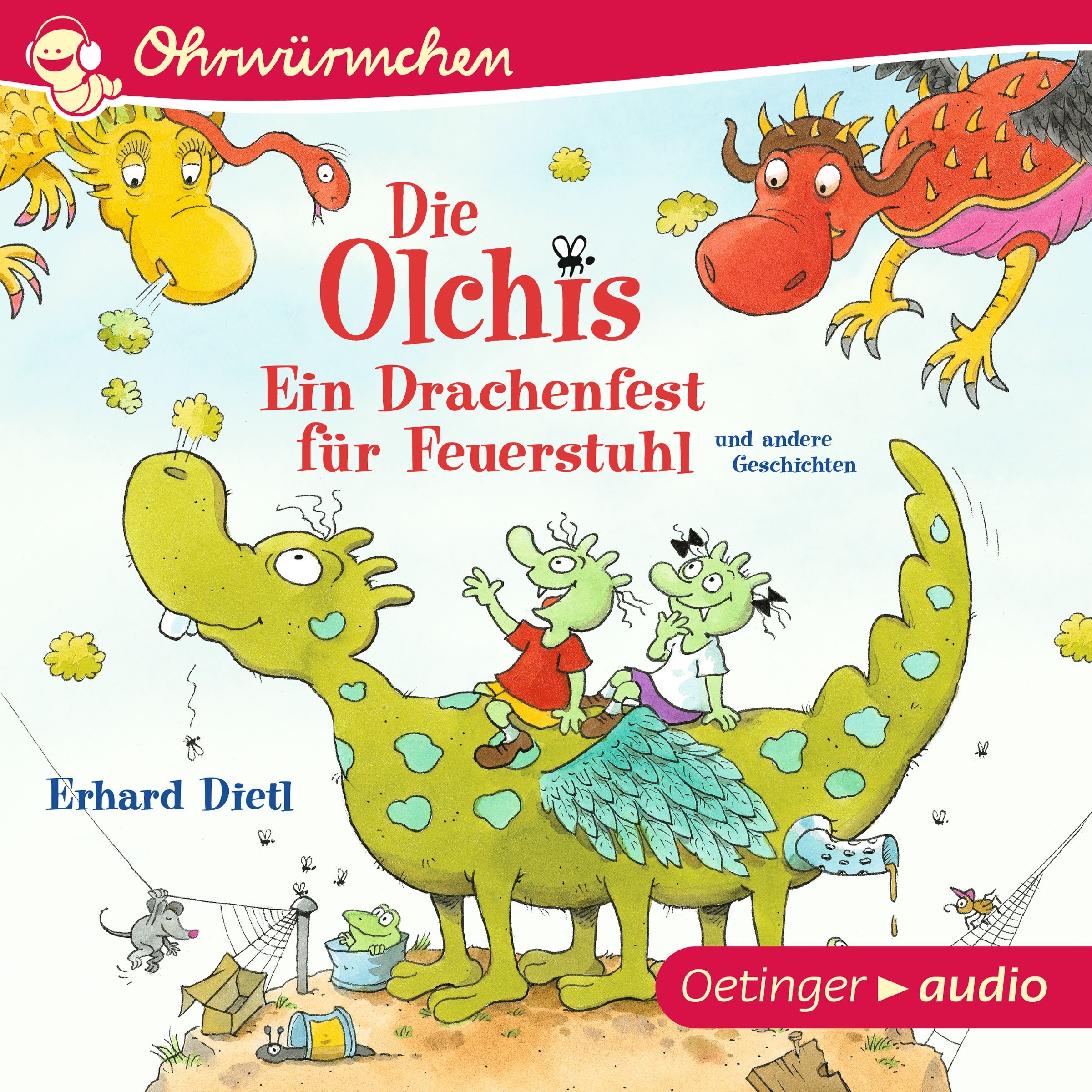 Cover art for Ein Drachenfest für Feuerstuhl und andere Geschichten