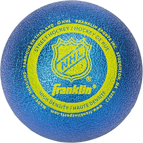Miniatura 34 de Franklin Sports NHL - Pelotas de hockey de calle, sin rebote para calle al aire libre + pelotas de hockey sobre ruedas, tamaño oficial para jóvenes