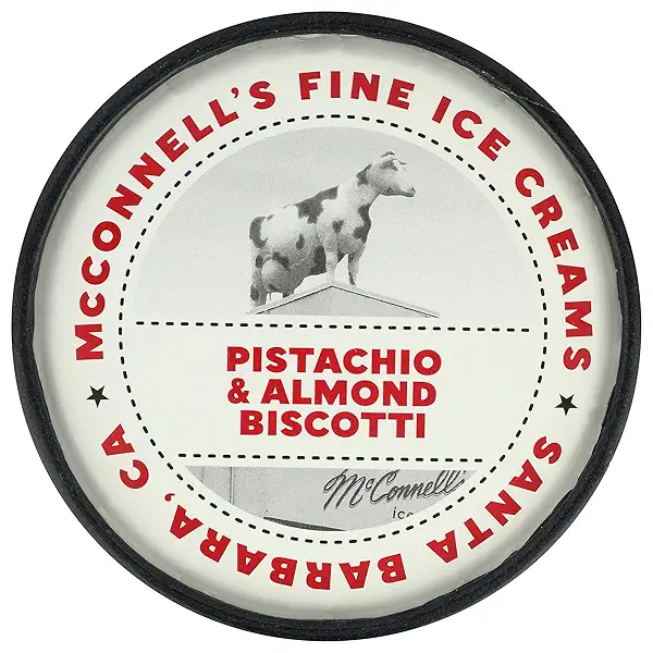 McConnells Pistachio & Biscotti Olive Oil Ice Cream, 1 PT 4