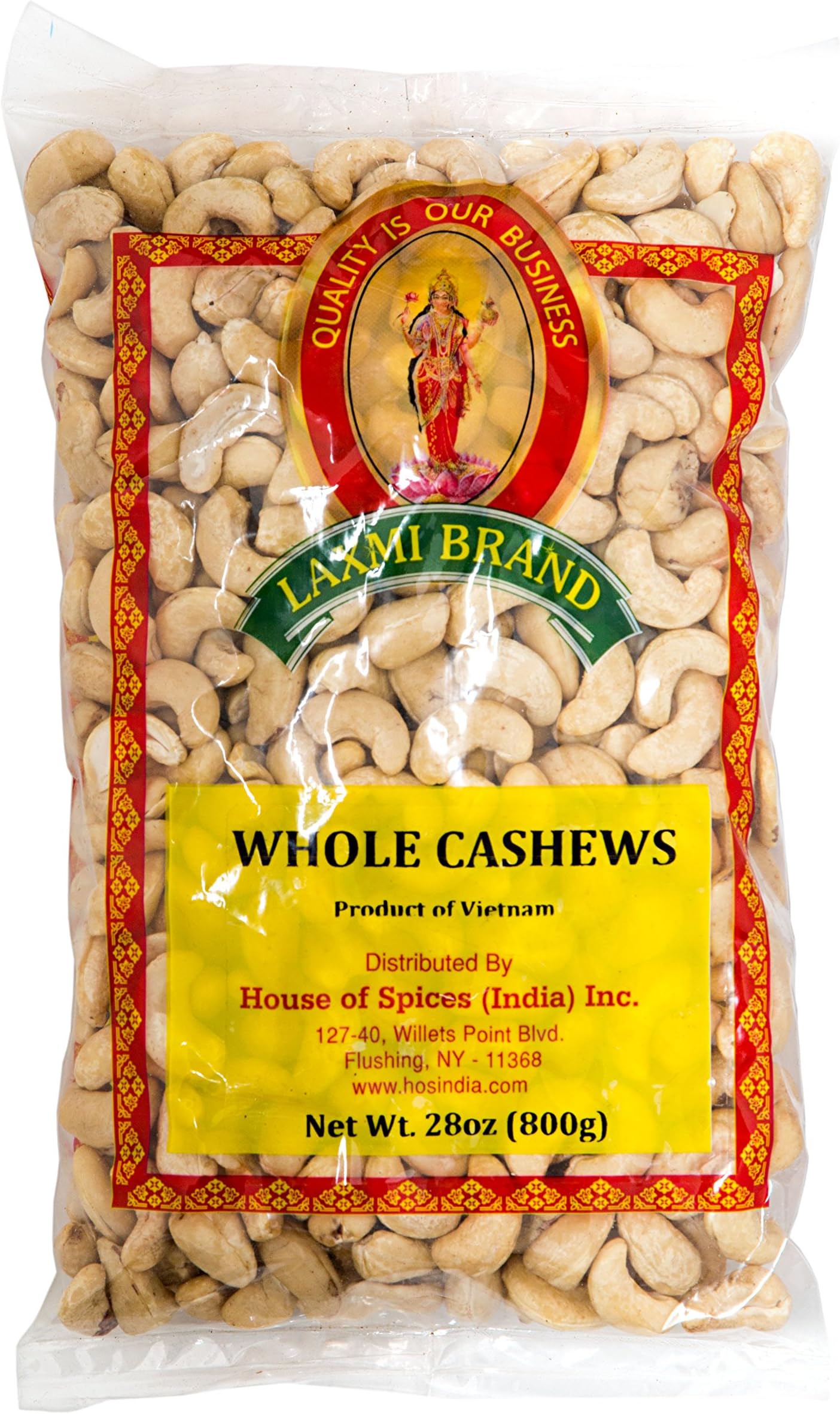 Whole Cashews - 28oz