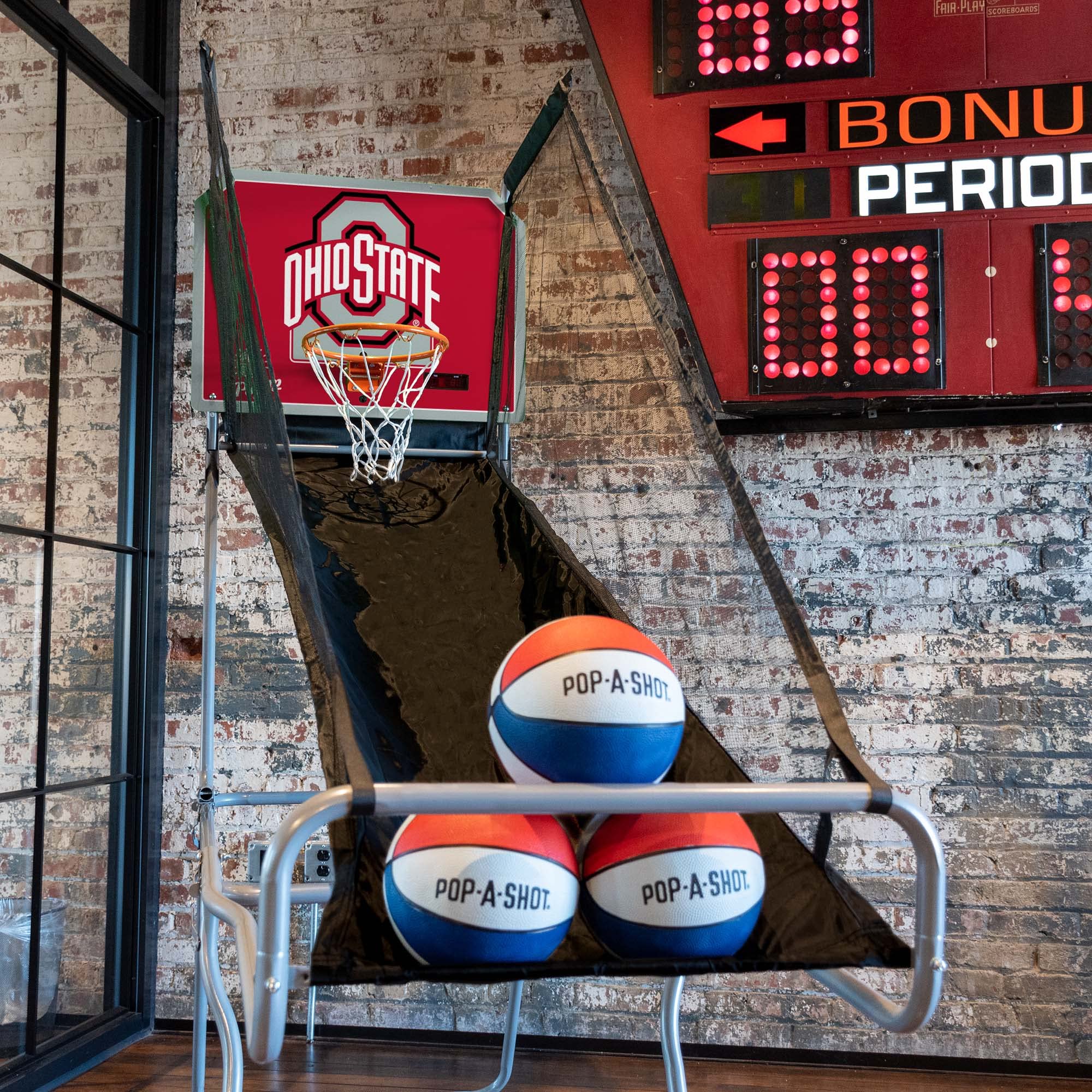 Pop-A-Shot Official NCAA Pop-Up Tailgate Game (Pop-Up, Ohio St. Buckeyes)