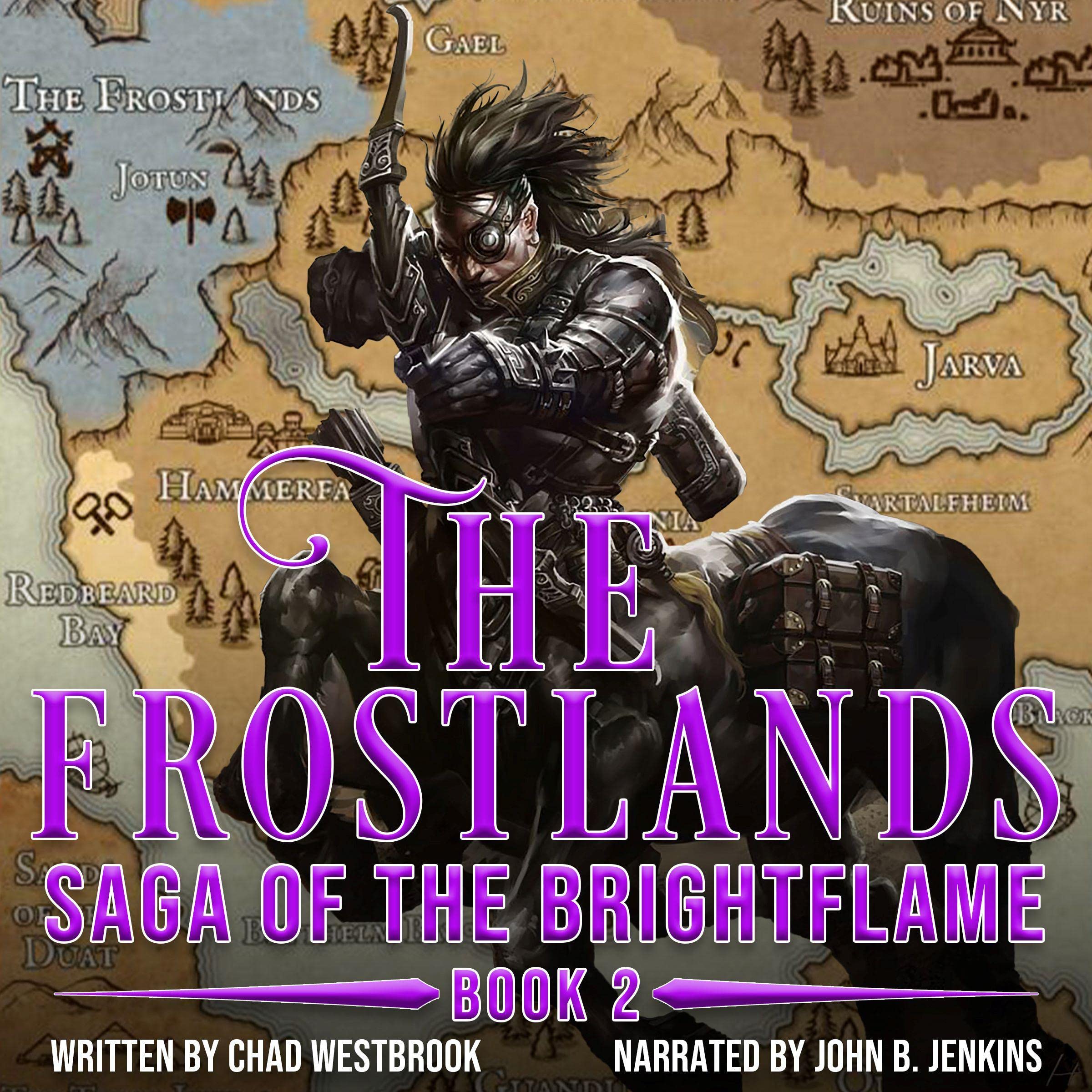 Cover art for The Frostlands: Saga of the Brightflame: Book Two