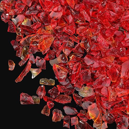 Miniatura 7 de Vidrio triturado para manualidades, piezas de vidrio roto decorativas reflectantes templadas trituradas para jarrón, piscina, bar, pecera,