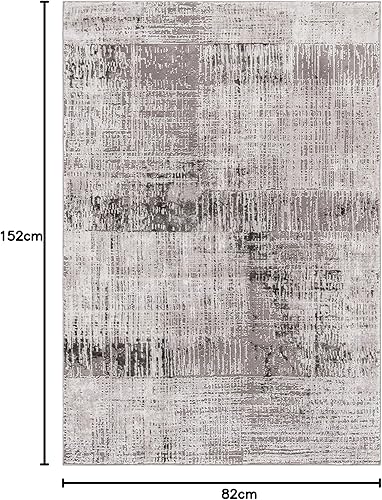 Miniatura 94 de SAFAVIEH Craft Collection - Alfombra cuadrada de 6 pies 7 pulgadas, gris y azul, diseño abstracto moderno, no desprende pelusa y de fácil cuidado