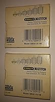 Vista 2 de Stanley Bostitch 104554 Premium Heavy Duty Staples 0.25-Inch Leg Length 1000Box (SB3514-1M)