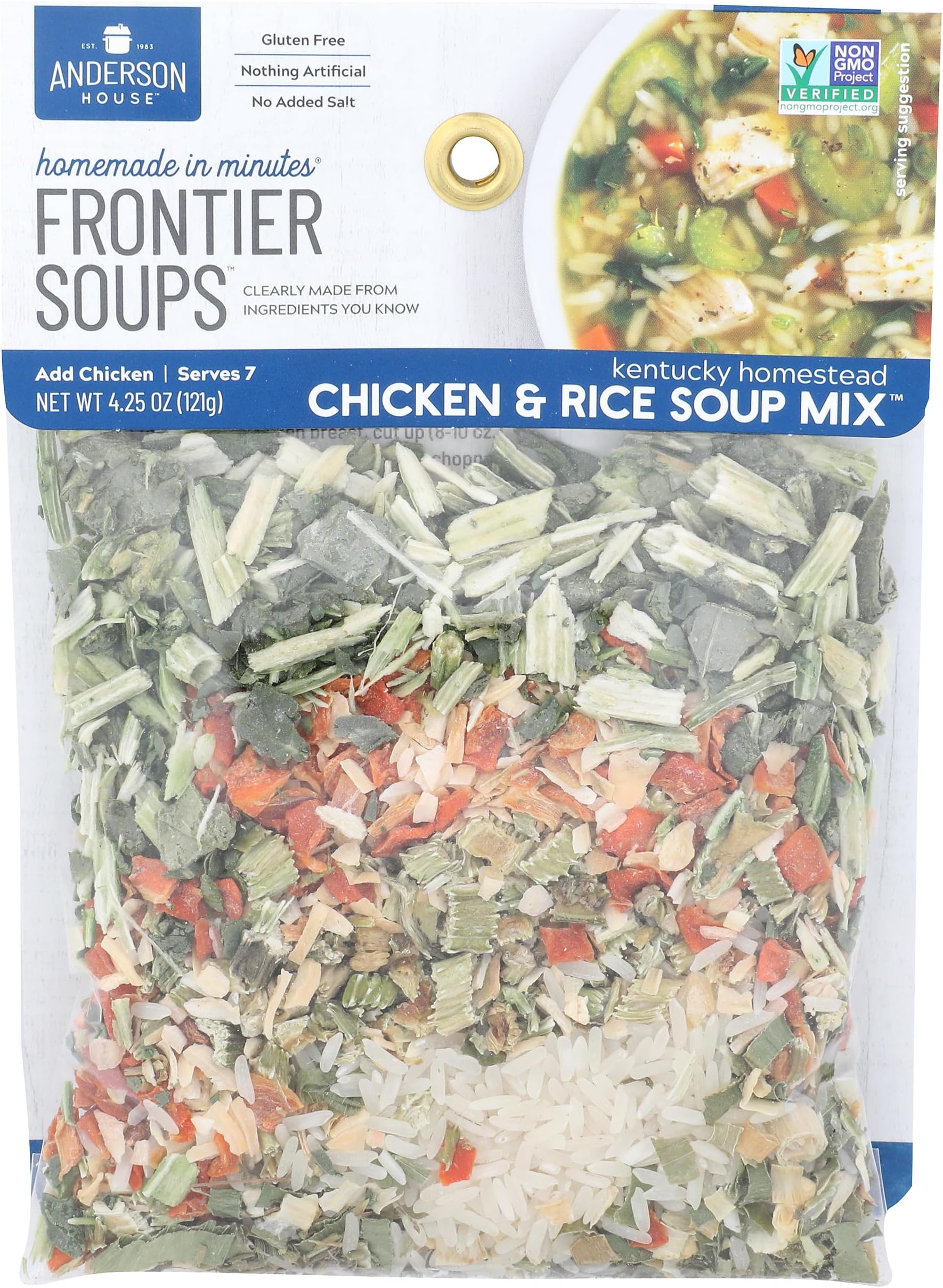 FRONTIER SOUPS Chicken and Rice Soup Mix, 4.25 OZ