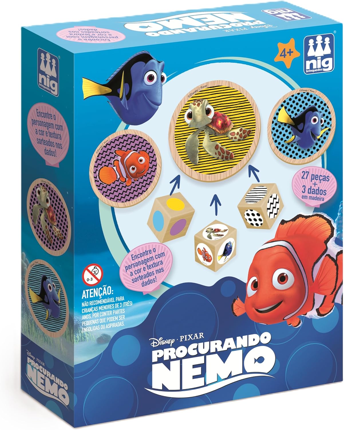 Finding Nemo Wood Educational Game