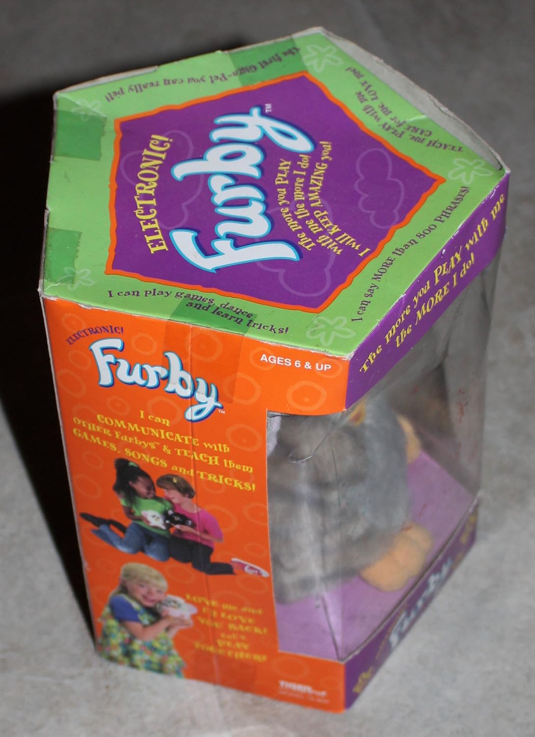 Furby Model 70-800 Tiger Brown & Black Electronic Furbie