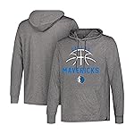 Ultra Game Men\'s NBA Official Super Soft Lightweight Hoodie Sweatshirt, Dallas Mavericks, Heather Charcoal , Large