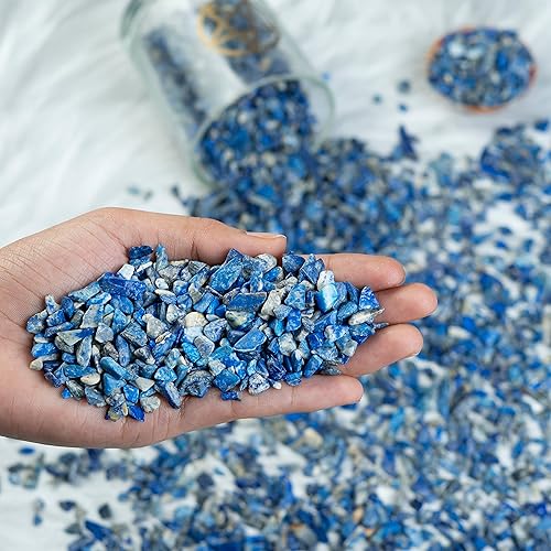 Miniatura 3 de Crocon Chips de amatista triturada de 1 libra, piedra a granel, 2000 quilates, piezas de cuarzo natural, forma irregular, piedras preciosas para