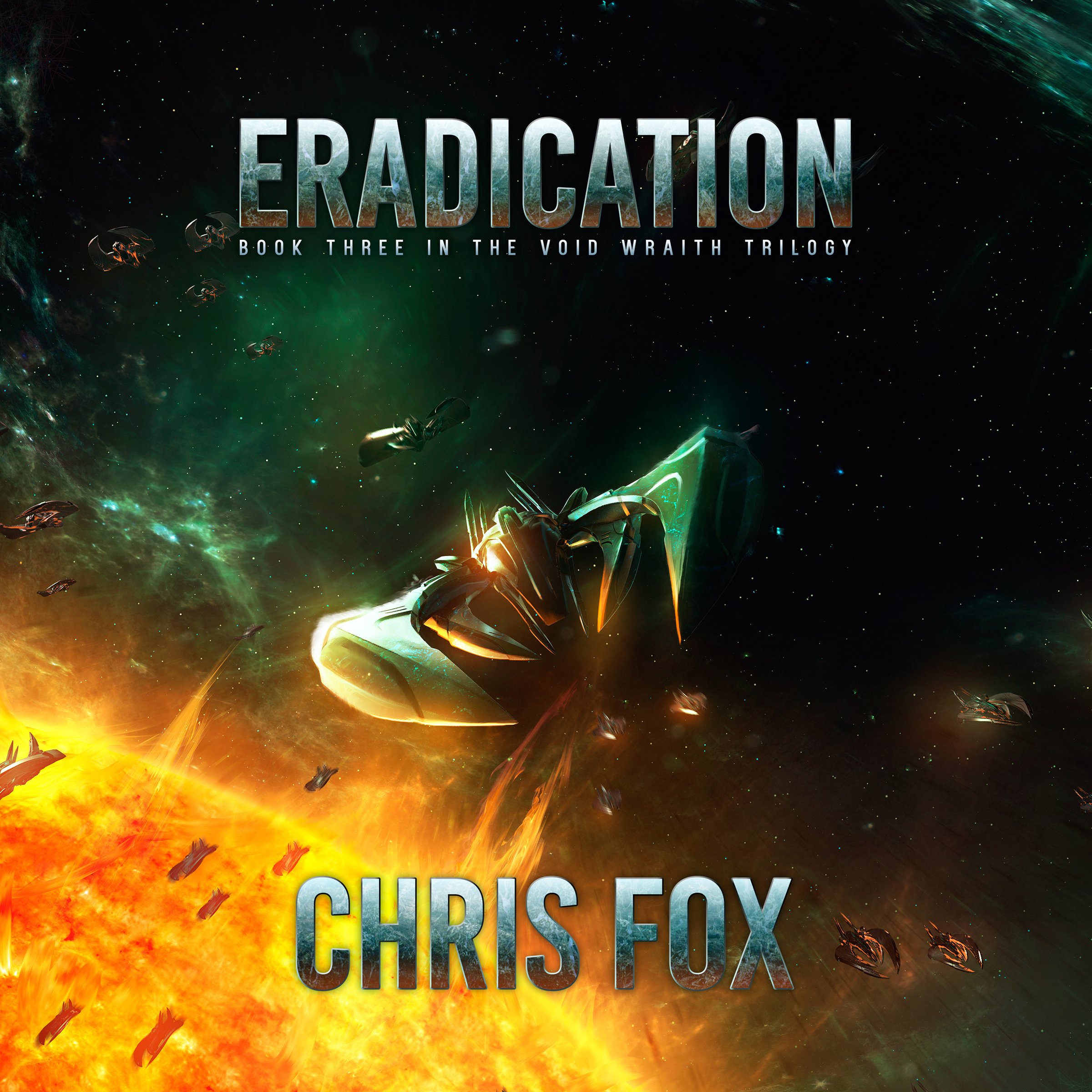 Cover art for Eradication: The Void Wraith Trilogy, Book 3