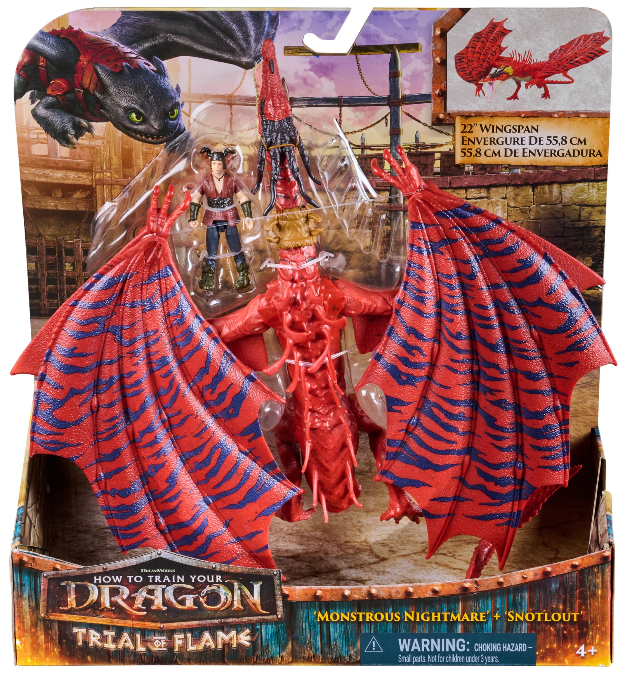 Dreamworks Dragons How to Train Your Dragon, Monstrous Nightmare