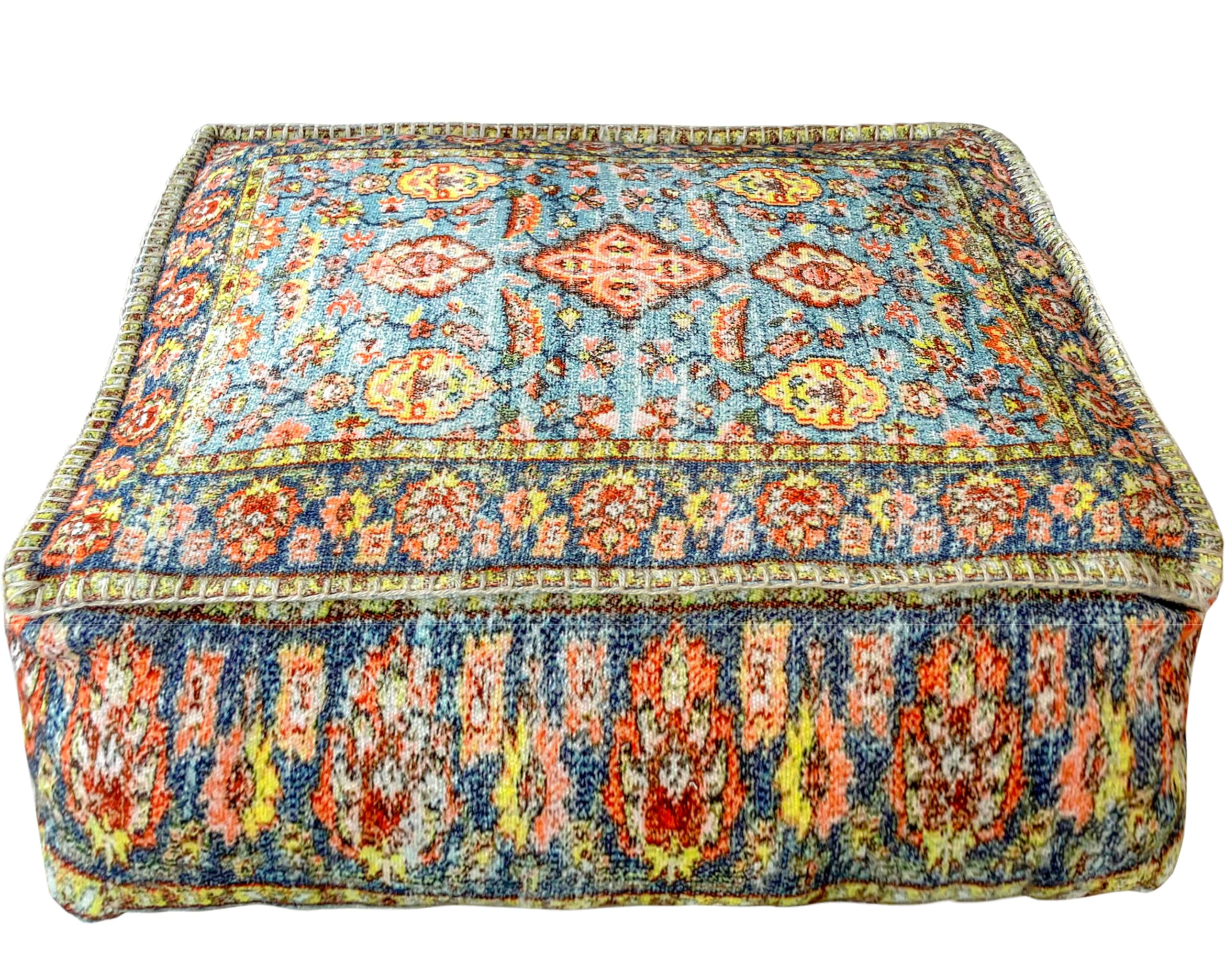 ふむふむ モロッコのヴィンテージプフ17 ふむふむ モロッコのヴィンテージプフ17 ふむふむ様専用