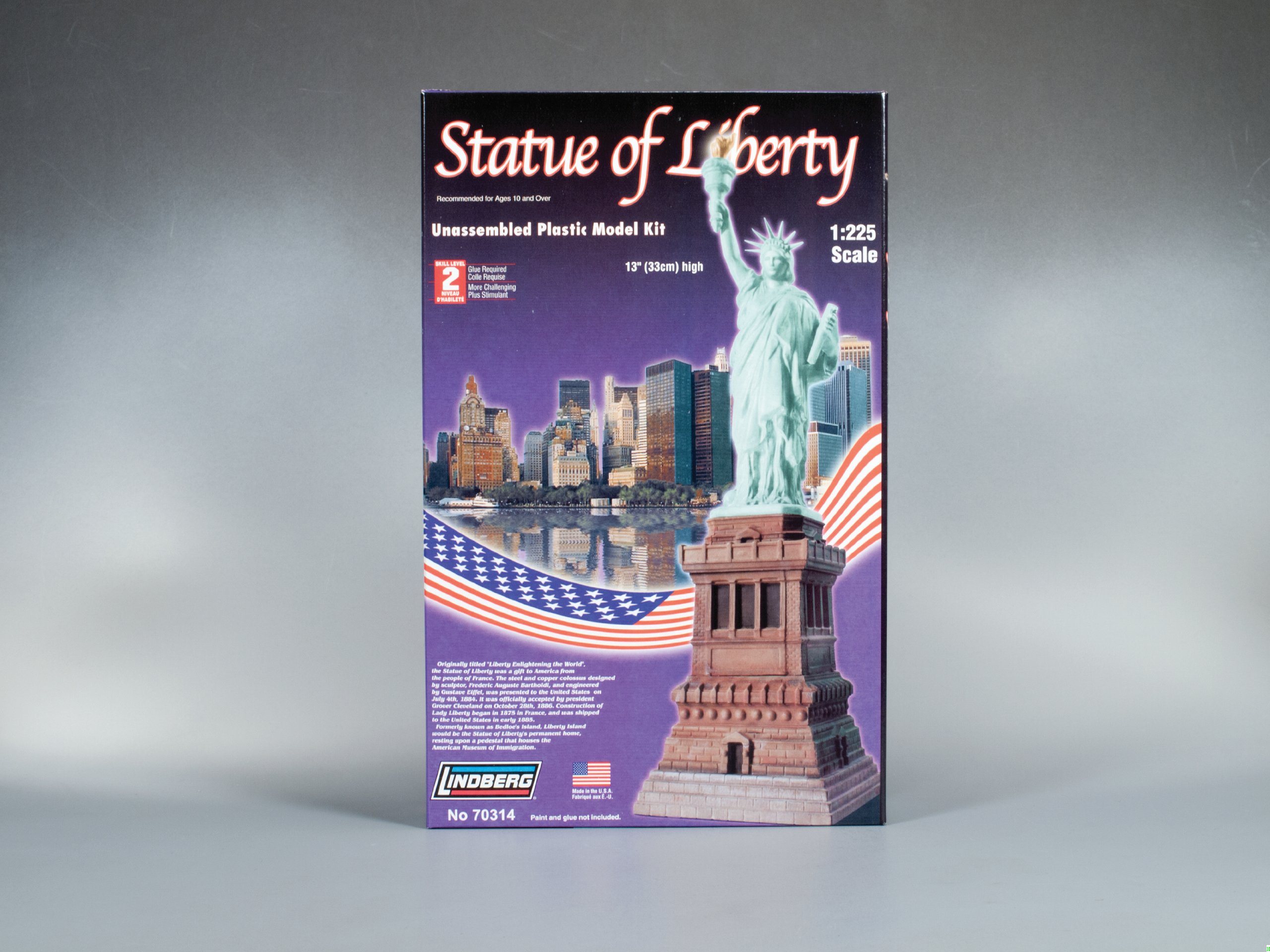 Amazon.com: Lindberg 70314 1/225 Statue of Liberty LNDS0314 : Home