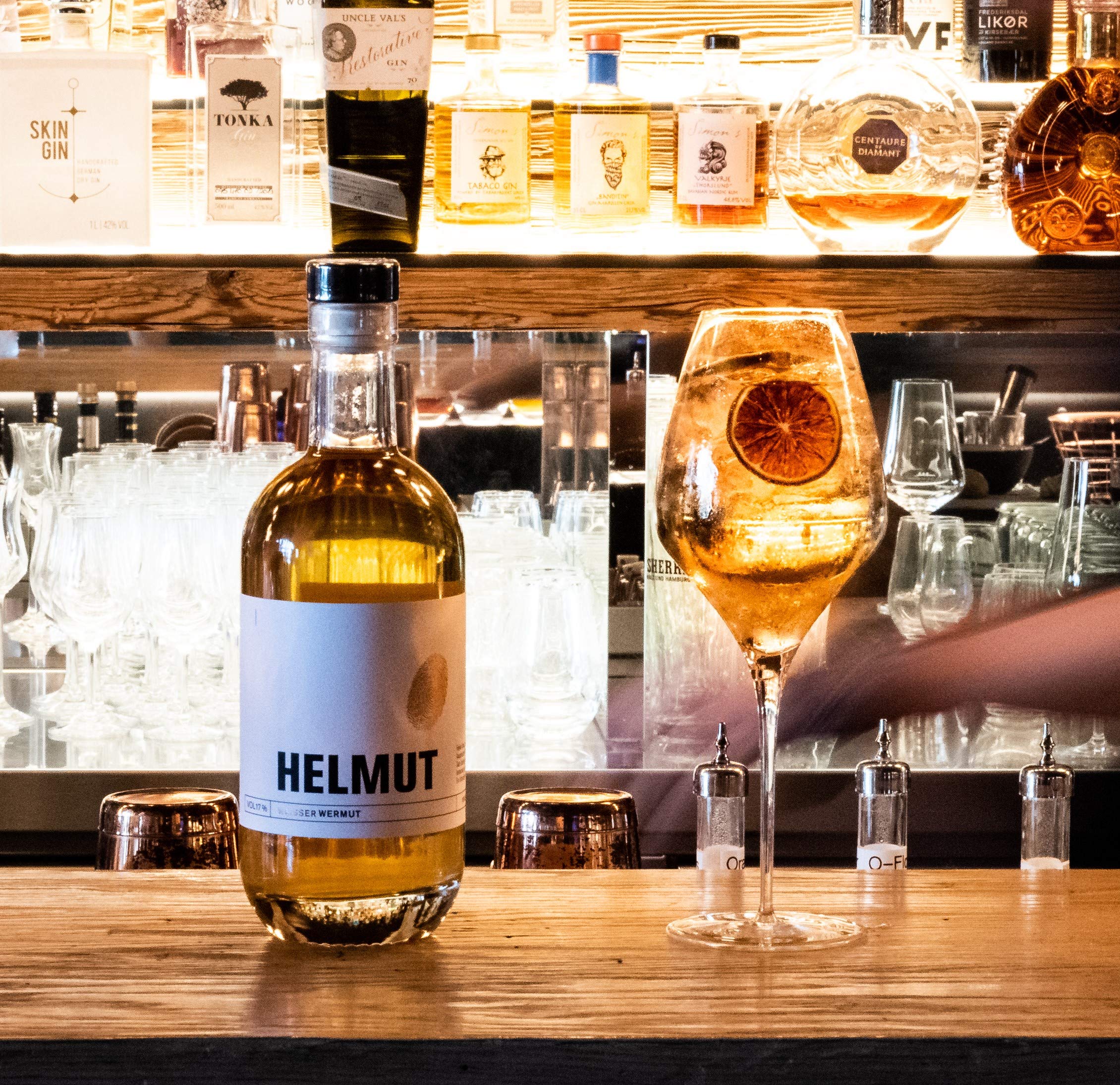 HELMUT - Deutscher Premium Vermouth, handgefertigt in Hamburg. (Weiß)
