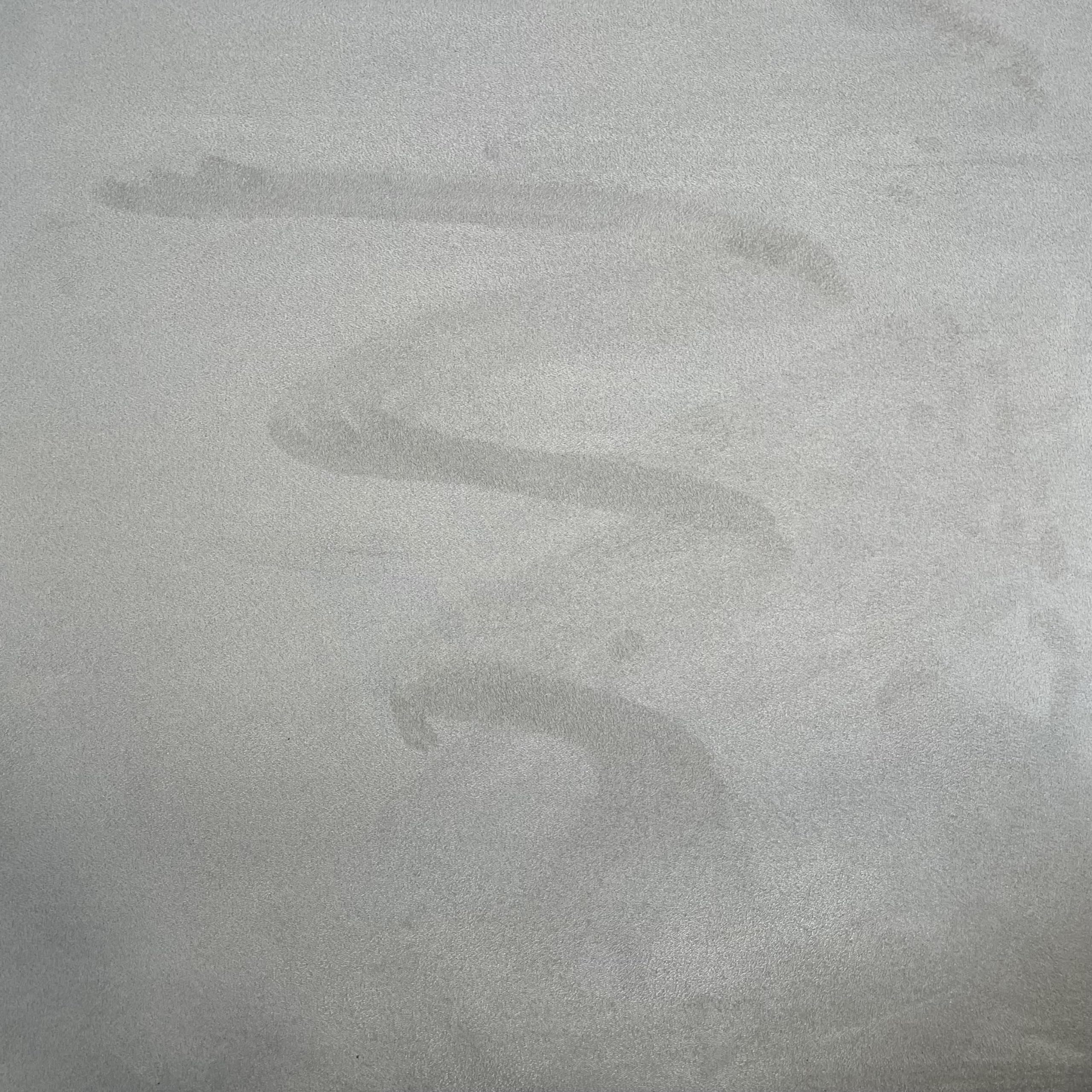 Tissu ciel de toit voiture velours foamisé extensible type Alcantara/Suédine – Gris Clair – 2 m x 145 cm – Épaisseur 3,5 mm