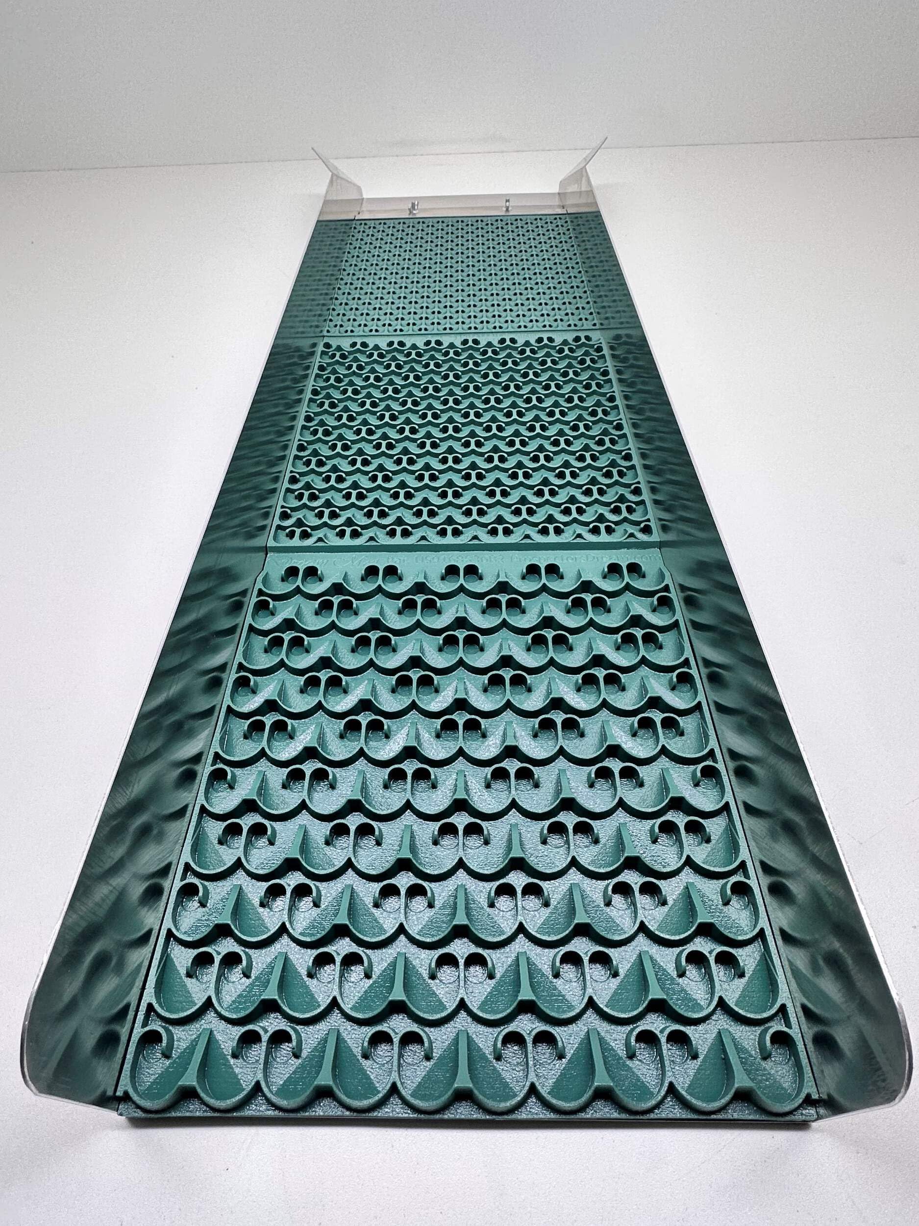 Enpac 5750-YE-G 1 Drum Flexible Sidewall Spillpal with 1/2 Grate, 7.5 Gallon Spill Capacity, 2' Length x 2' Width x 3