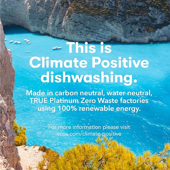 ECOS Dishmate, Dishwashing Liquid, Natural Almond, Bottle by Earth Friendly Products, 25 Fl Oz (Pack of 1), (97006)