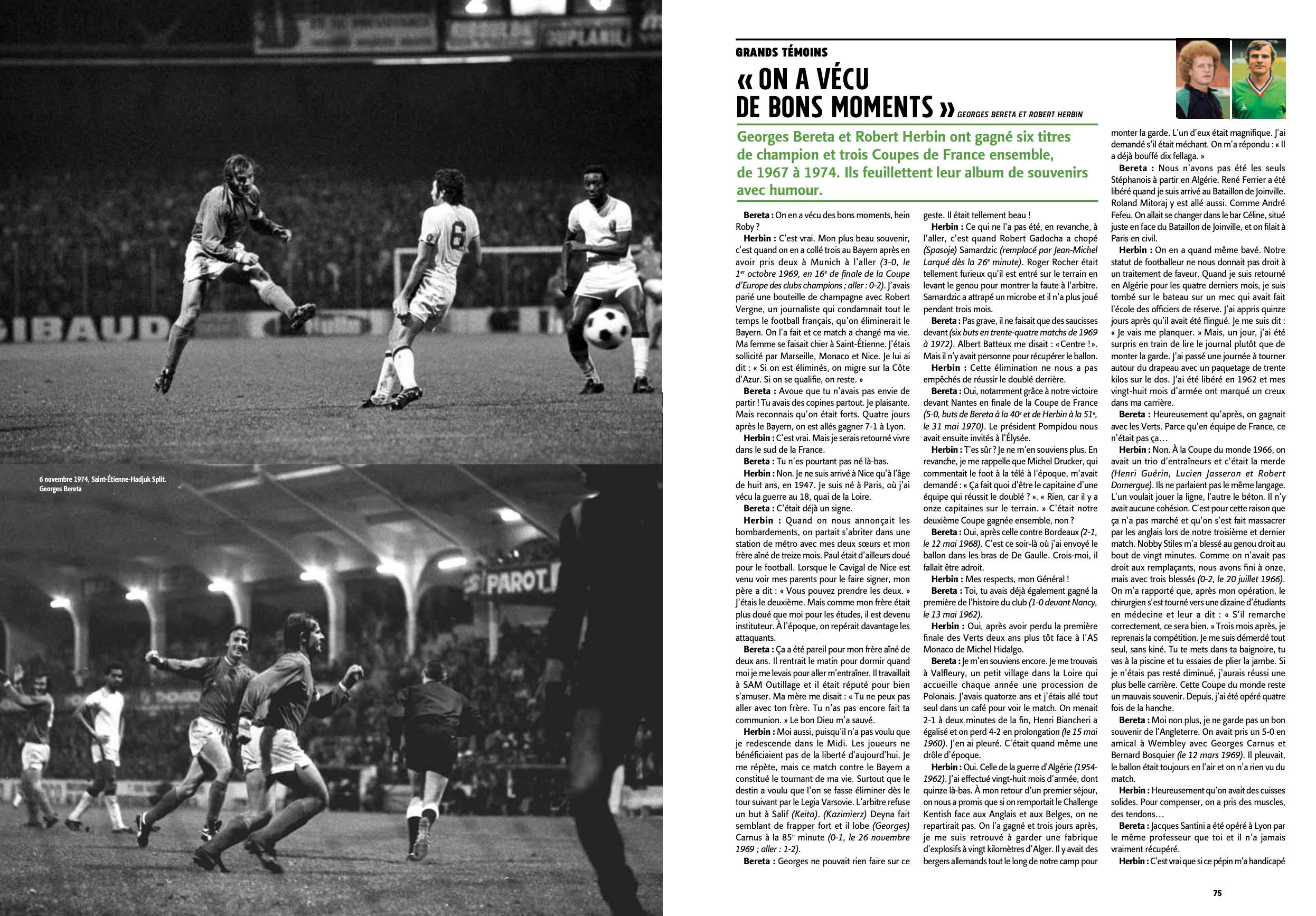 La légende des verts par ceux qui l'ont écrite