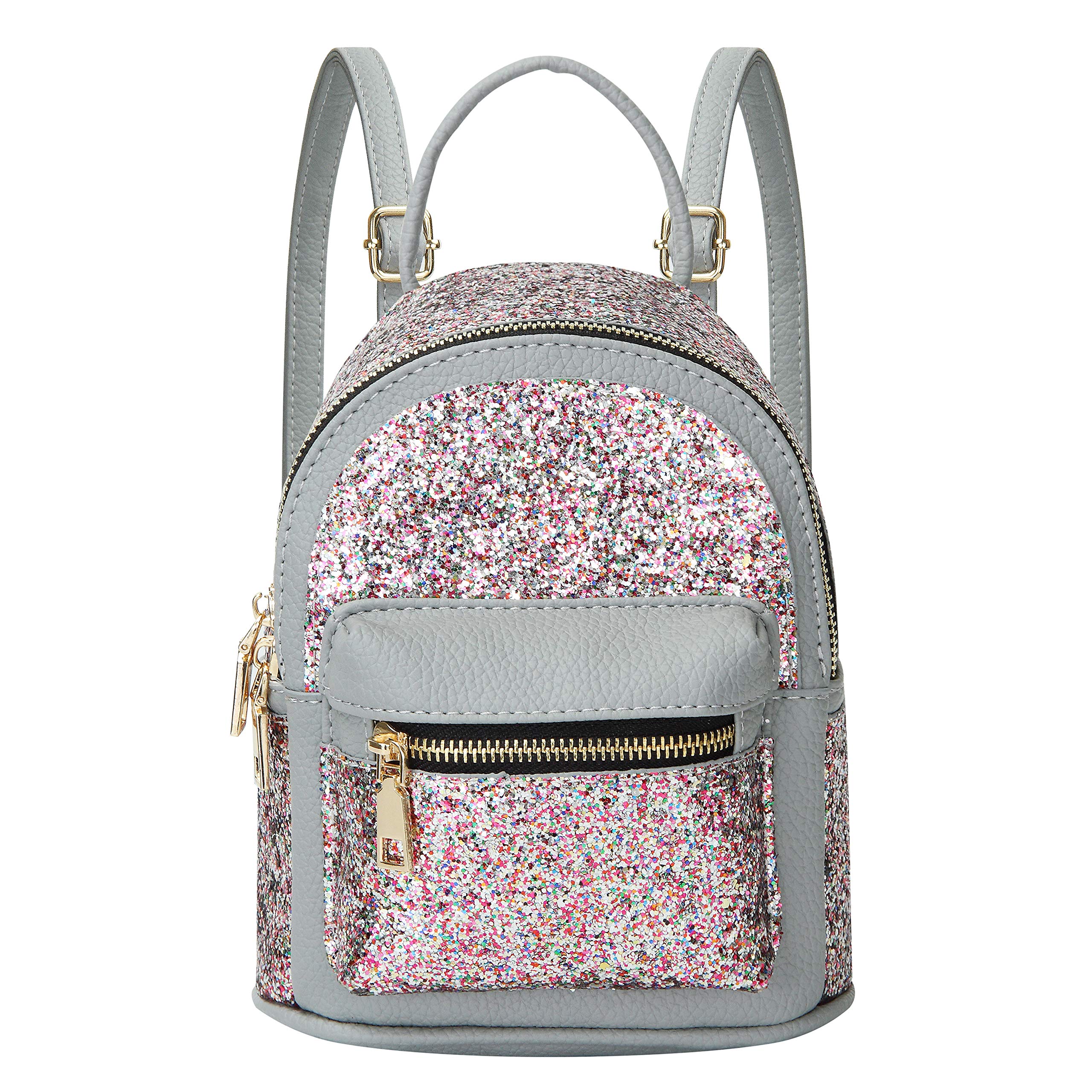 JIANBAO Girls Bling Mini Travel Backpack Kids Children School Bag Satchel Purses Daypack