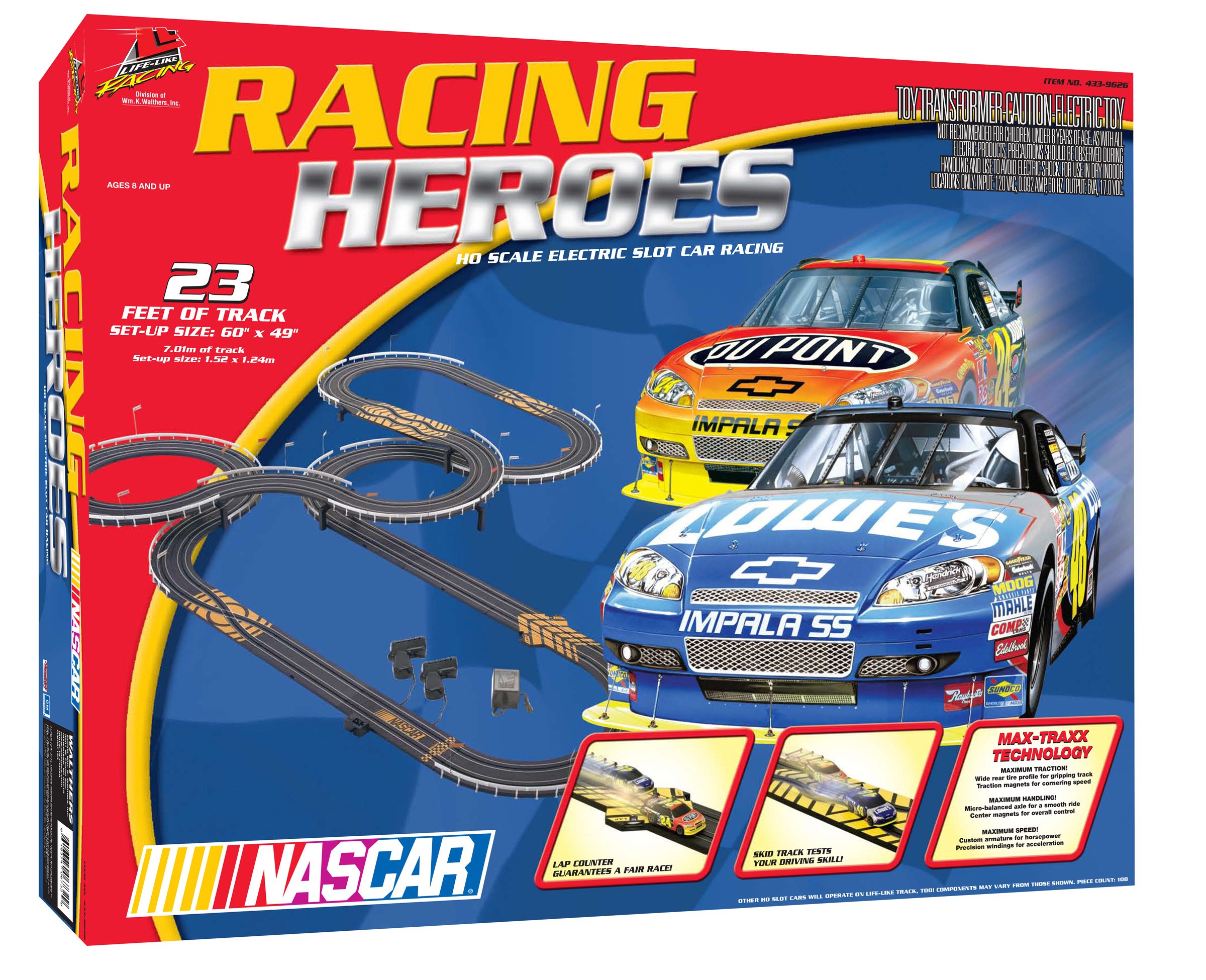 NASCAR Racing Heroes Slot Car Racing 