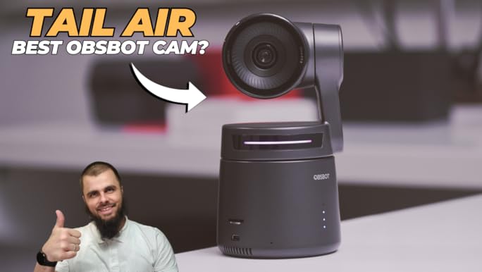 Amazon.com: OBSBOT Tail Air & Remote Controller Combo, AI
